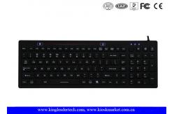 China Desktop IP68 Rubber Waterproof Keyboard with Function Keys and Backlight supplier