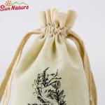 Eco Packaging Solutions Organic Cotton Drawstring Bag For Perfume