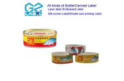 China Clear Wine Bottle Labels Personalized Round waterproof company logo stickers Custom supplier