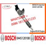 BOSCH 0445120108 3801148 3887696 Neutral Fuel Injector Assembly 0445120108 3801148 3887696 For VOL PENTA D6 Engine for sale
