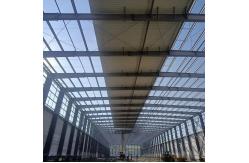 China Fireproofing Steel Structure Shed Workshop , Prefabricated Steel Warehouse Building supplier