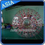 Color Dots Inflatable Zorb Ball , Grass Zorb Ball , Inflatable Human Hamster Ball Customized for Kids and Adults for sale