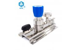 China High Pressure Gas Pressure Calibration Control Panel Argon Pressure Regulator supplier