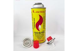 China Durable Aerosol Can Valve Tinplate Mounting Cup With Actuator And Red Cap supplier