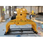 Square Rotating Demolition Grapple , Excavator Hydraulic Stone Sorting Grab