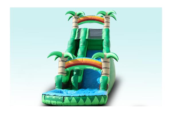 Inflatble Slide / inflatable pool slide / inflatable palm water slide