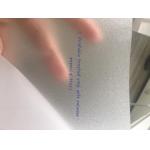 Office Decoration Embossed Frosted Glass sticker Film with removable glue for sale