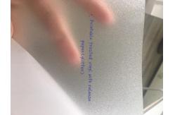 China Office Decoration Embossed Frosted Glass sticker Film with removable glue supplier
