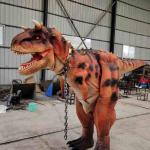 Carnotaurus Realistic Dinosaur Costume Adult Age Manual Control For Performance for sale