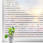 Building Striped Window Film For Privacy Masking 2mil 1.52m X 30m