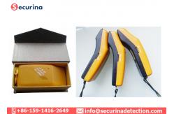 China 9V Handheld Needle Metal Detector Magnetic Induction 110mm Height For Clothes supplier