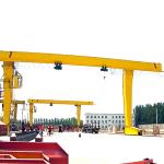 Electric 20t Outdoor Single Girder Gantry Crane Mh Model Iso Certificated for sale