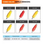Automatic Nipples Water Drinking system poultry chicken nipple drinker automatic broiler chicken house poultry farm for sale