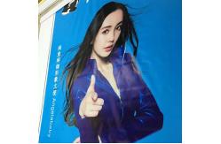 China Uv Inkjet Banner Cloth Roll 130gsm 50m Long HIGH Resolution Printing 635mm supplier