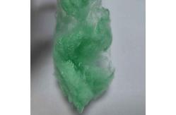 China PET Recycled Polyester Staple Fibre 51mm Green PSF For Stuffed Toys supplier