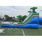 0.55mm PVC Tarpaulin Inflatable Water Games With Slides