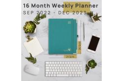 China Donau Blue Vertical Layout Weekly Planner With FSC Certified Paper supplier