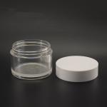 59MM 100ml PETG Cream Jar For Cream Skin Care Packaging for sale