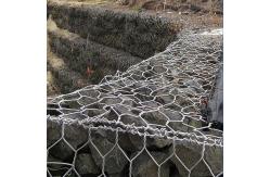 China 2 X 1 X 1m Hexagonal Woven 2.2mm 8x10cm Wire Mesh Gabion supplier
