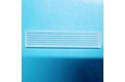 China 90x18x3mm Precision Grooved Quartz Substrate High Purity Optical Plate supplier