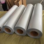 Factory Direct Supply Cheap PET Black Heat Transfer Film Reflective Vinyl Roll For T Shirts for sale