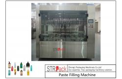 China Piston Servo Filling Machine / Fully Automatic Linear Filling Machine With Drop Down System supplier