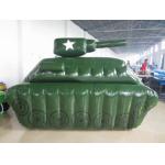 0.6mm / 0.9mm PVC Tarpaulin Fabric Inflatable Paintball Bunker for sale