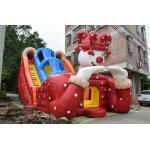 Commericlal Giant Inflatable High Dry Slide Circus Clown Eco - Friendly