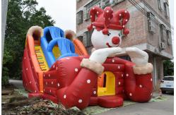 China Commericlal Giant Inflatable High Dry Slide Circus Clown Eco - Friendly supplier