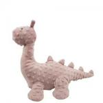 Soft Minky Dot Animal Toys Children Sleep Accompanying Plush EN71 Embroidery Logo Cotton Custom for sale