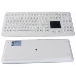 IP68 Desktop Waterproof Rubber Medical Grade Keyboards with Touchpad with USB