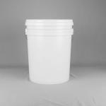 Custom 20L 5 Gallon Plastic Buckets Heat Transfer Printing for sale