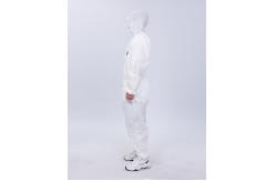 China Antistatic Medical Protective Coverall Disposable Virus Full Body Protection Suit EN14126 supplier