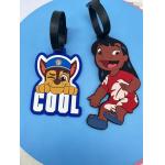 Pvc Material Made By Baggage Tag Follow Customer Design Baggage Tag Put On Traveling Case for sale