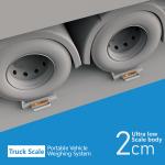 Wireless Industrial Floor Truck Scale with ±0.1% Accuracy in Kg/lb Units for sale