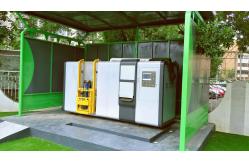 China 24 Hour Automatic Kitchen Waste Composting Machine Wet Garbage Disposal supplier