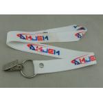Reflection Promotional Lanyards Stain Lanyard Polyester Marathon Medal Ribbon for sale