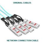 ODM InfiniBand Mellanox AOC cable Qsfp56 Cable MFS1S00-H005V 200Gb/S 5m for sale