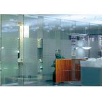Tempered Glass Partition Wall For Office Room Convenient Operability for sale