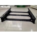 Adjustable Width Ladder Tray Roll Forming Machine With Servo Feeding