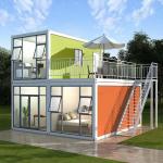 Steel Sheet Detachable Container House Sandwich Panel Converted Shipping Containers for sale