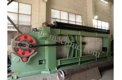 China Galfan Coated  Hexagonal Wire Mesh Gabion Box Machine supplier