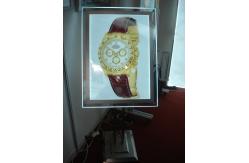 China 304 SUS Base Floor Standing RGB Snap Frame Led Light Box supplier