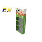 High Durability Wing Panel Display 4 Sided Varnishing / Glossy Lamination With Wheel