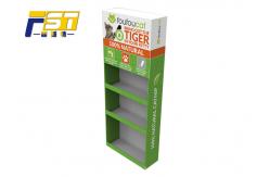 China High Durability Wing Panel Display 4 Sided Varnishing / Glossy Lamination With Wheel supplier