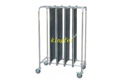 China PCB Board Turnover Vehicle SMT Board Transfer Cart Handling Trolley supplier