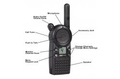 China CLS1410 Group Communication Handheld Digital VibraCall VHF UHF Handheld Walkie Talkie supplier