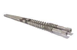 China Customizable Length Involute Inner Spline Twin Screw Extruder Shaft for Extrusion supplier