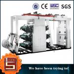 energy saving 6 Color Web High Speed Flexo Printing Machine With Boat for sale