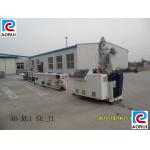 Electric Wire PVC Pipe Extrusion Machine Double Screw PLC Control for sale